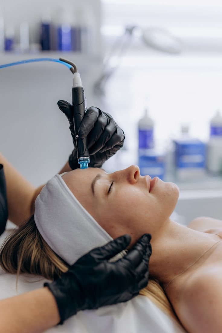 Hydrafacial treatment